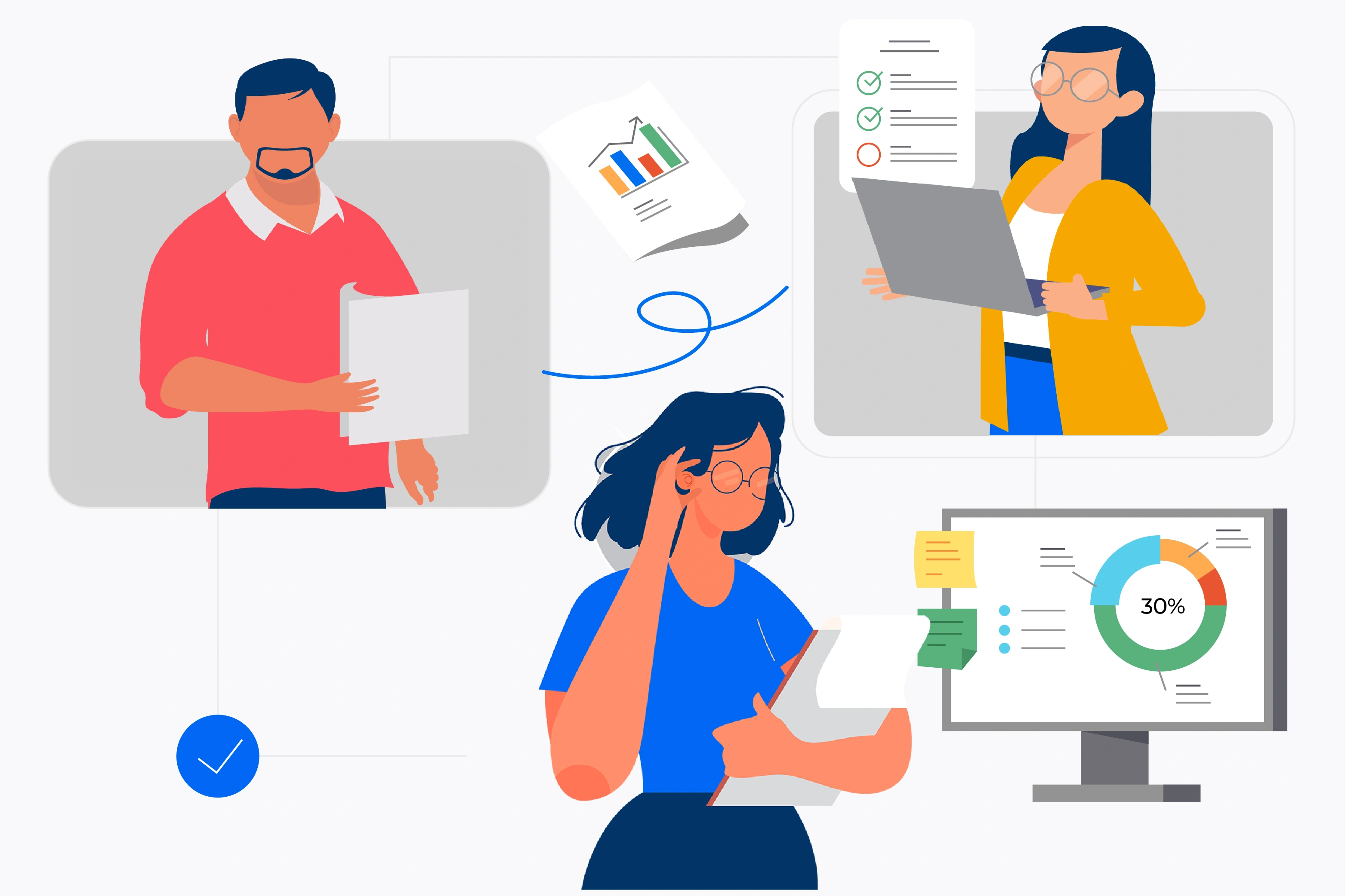 Build grant reports with onetap attendance app